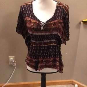 Boho Style Flowy Top